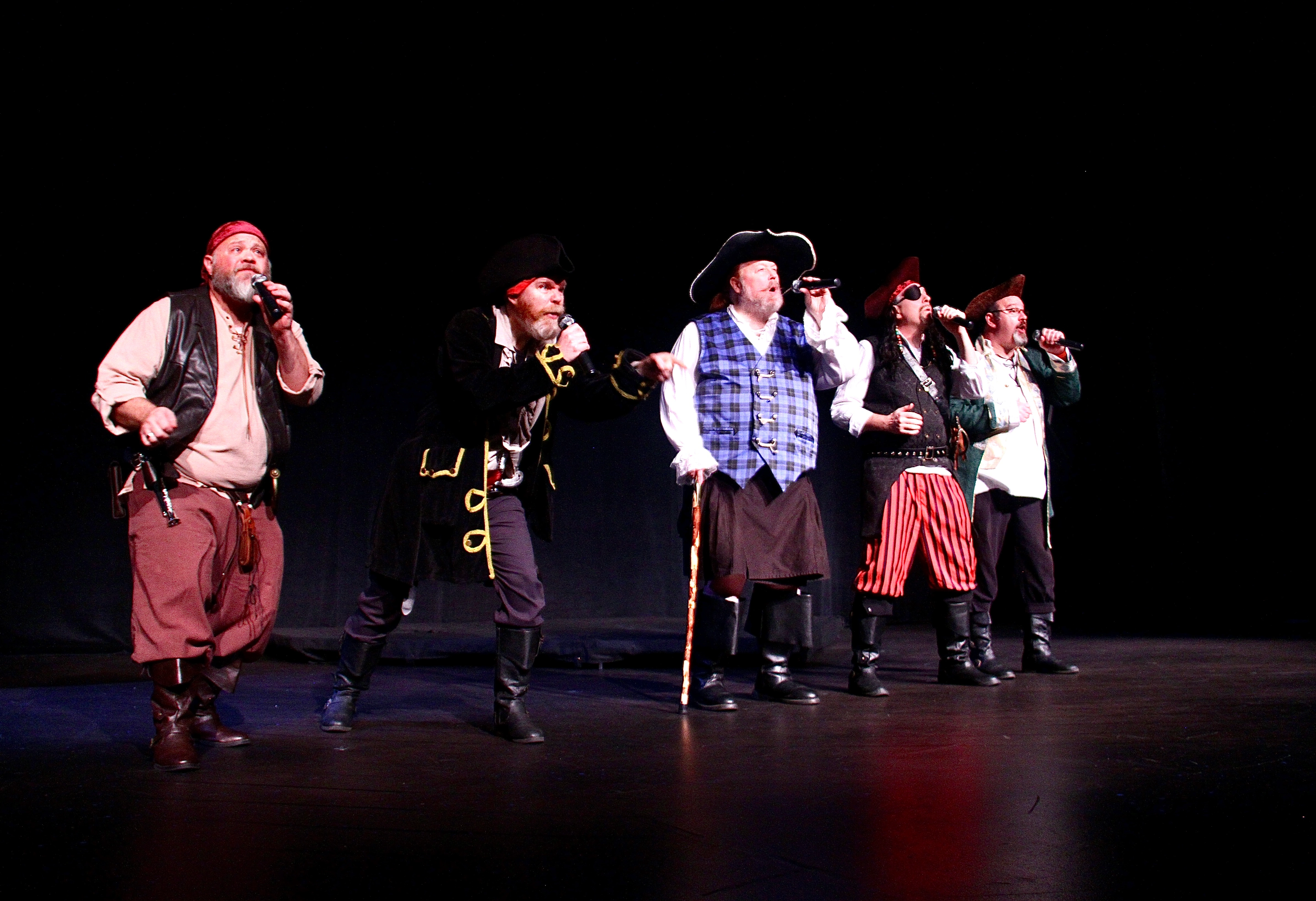 The Pillage People performing live